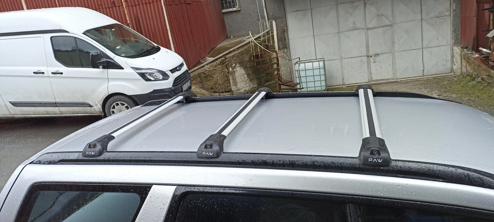 For Subaru Outback Wagon B13 Roof Rack Cross Bars Raised Rail Alu Silver 2003-2009 For Subaru Outback Wagon B13 Roof Rack Cross Bars Raised Rail Alu Silver 2003-2009